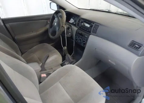 2007 Toyota Corolla Ce из США, поврежденный, VIN 2T1BR32E87C749279